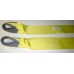 8" X 30' Poly Recovery Strap 2 Ply With Eyes  - Rated WLL 100,000 Lbs. For Towing Combines & Fertilizer Spreaders.